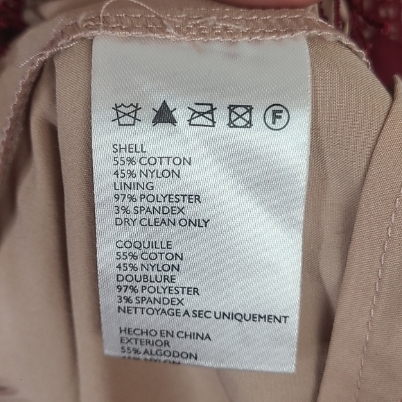 Anthropologie Maeve Elsa Peplum Lace Cocktail Dress Size Medium - Picture 10 of 10